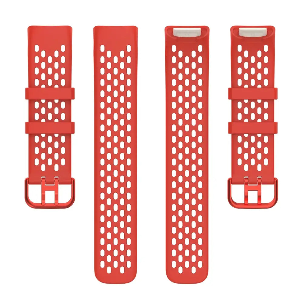 Silicone Sports Strap for the Fitbit Charge 5/6 Series (12 colours available) - TWS