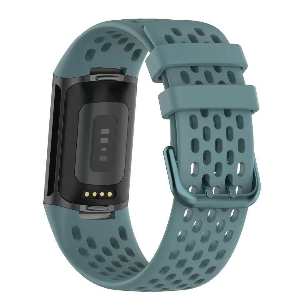 Silicone Sports Strap for the Fitbit Charge 5/6 Series (12 colours available) - TWS