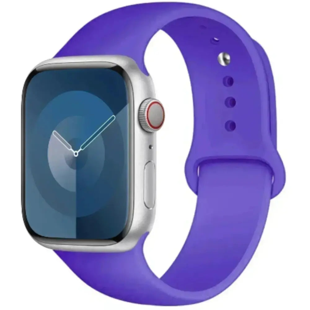 Silicone Strap for Apple Watch Series (42mm - 49mm) - Blue 2 / 42 44 45 46 49mm- L - TWS