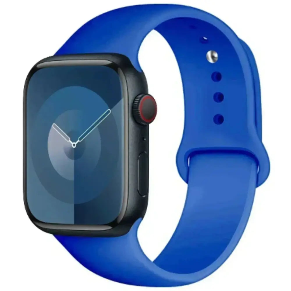 Silicone Strap for Apple Watch Series (42mm - 49mm) - Blue 4 / 42 44 45 46 49mm- L - TWS