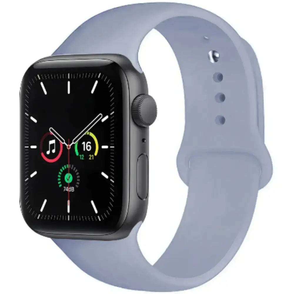 Silicone Strap for Apple Watch Series (42mm - 49mm) - Blue 5 / 42 44 45 46 49mm- L - TWS