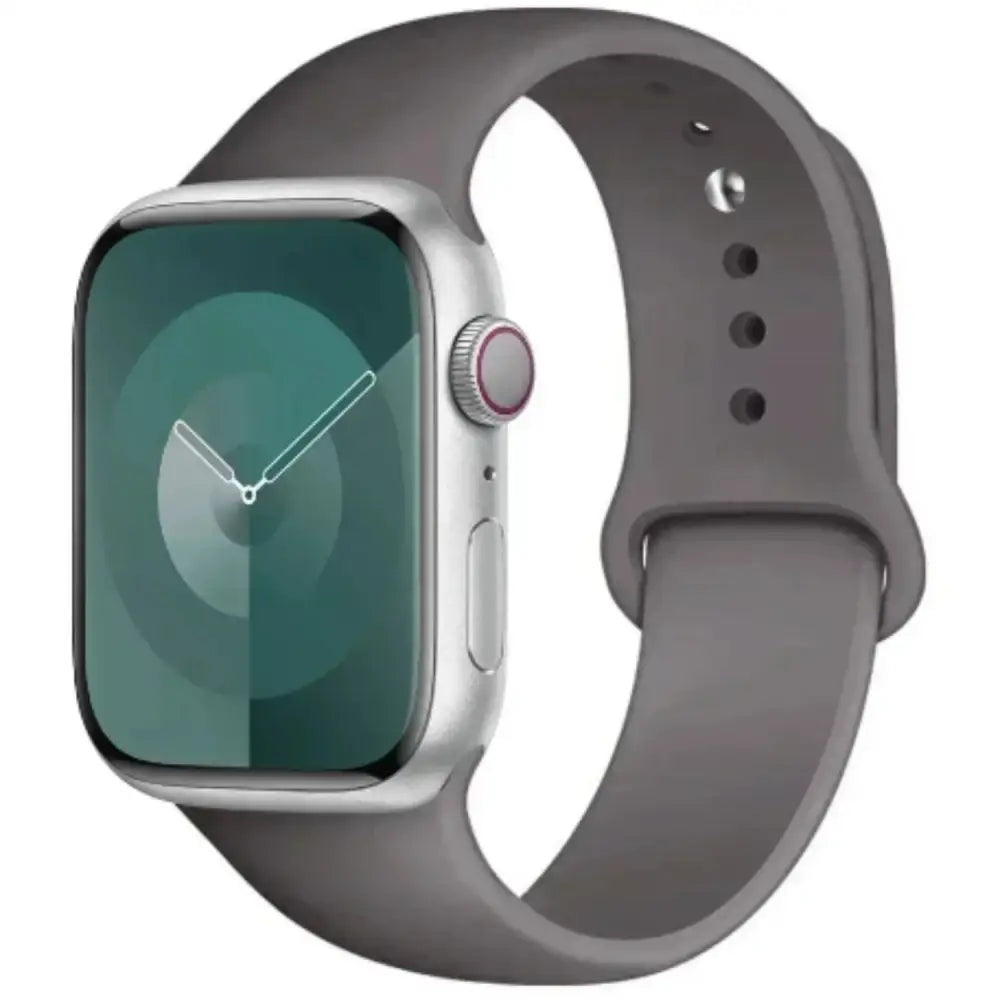 Silicone Strap for Apple Watch Series (42mm - 49mm) - Ice / 42 44 45 46 49mm- L - TWS