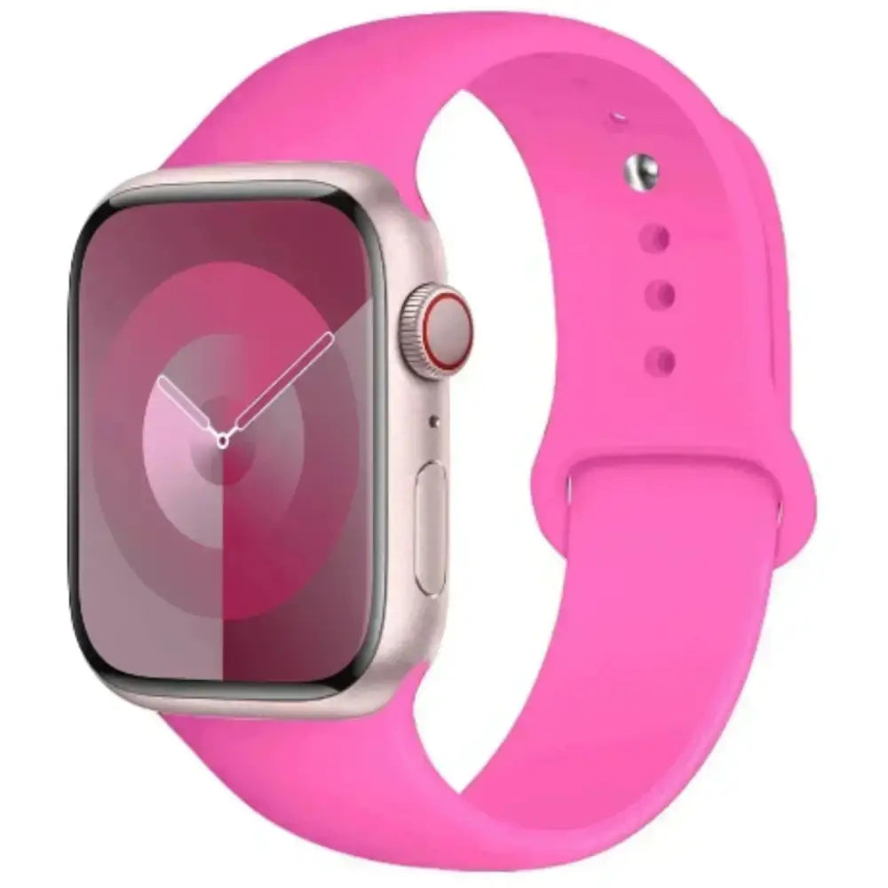 Silicone Strap for Apple Watch Series (42mm - 49mm) - Starlight / 42 44 45 46 49mm- L - TWS