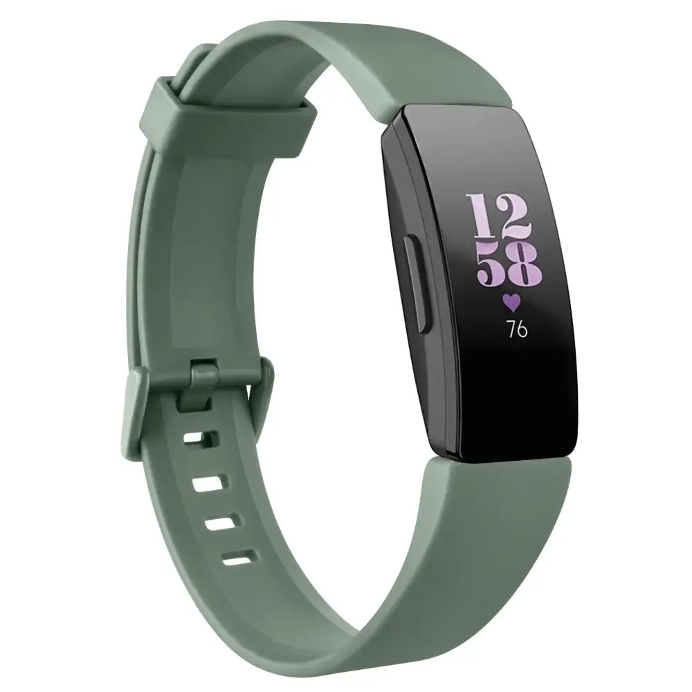 Silicone Strap for Fitbit ACE 2 (available in 21 colours) - Avocado Green / Large / Fitbit ACE 2 - TWS