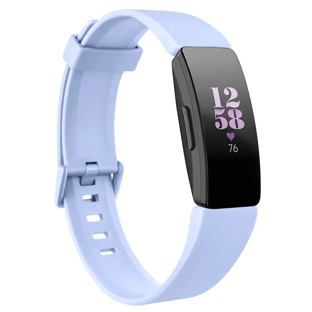 Silicone Strap for Fitbit Inspire 2 Series (available in 21 colours) - Light Blue / Large / Fitbit Inspire 2 - TWS