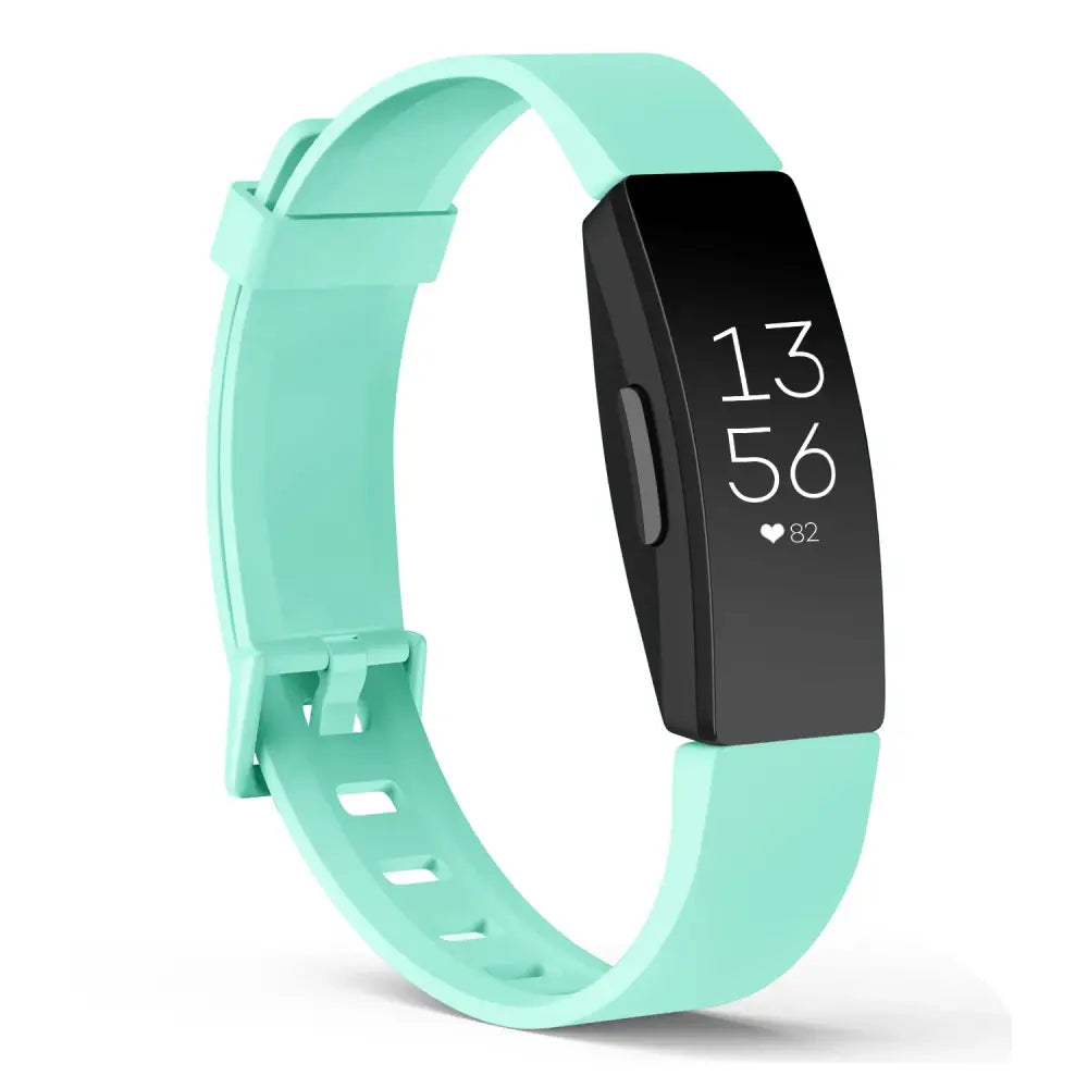 Silicone Strap for Fitbit Inspire 2 Series (available in 21 colours) - Green / Large / Fitbit Inspire 2 - TWS