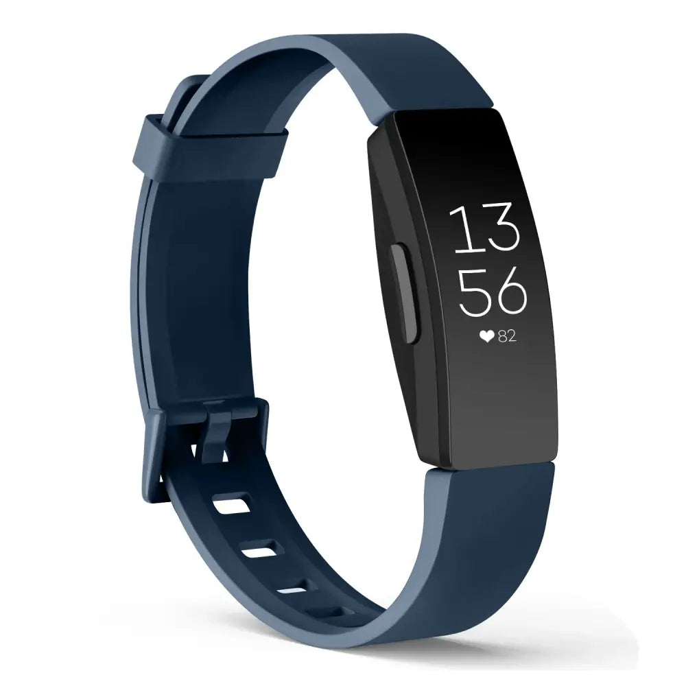 Silicone Strap for Fitbit Inspire HR (available in 21 colours) - Blue / Large / Fitbit Inspire HR - TWS