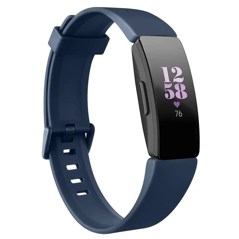 Silicone Strap for Fitbit Inspire HR (available in 21 colours) - Deep Blue / Large / Fitbit Inspire HR - TWS
