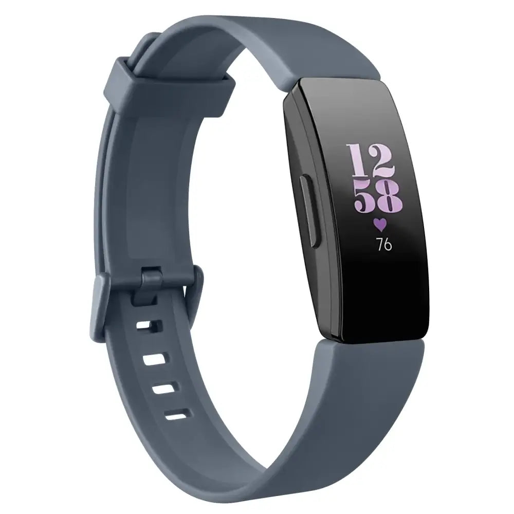 Silicone Strap for Fitbit Inspire HR (available in 21 colours) - Rock Blue / Large / Fitbit Inspire HR - TWS