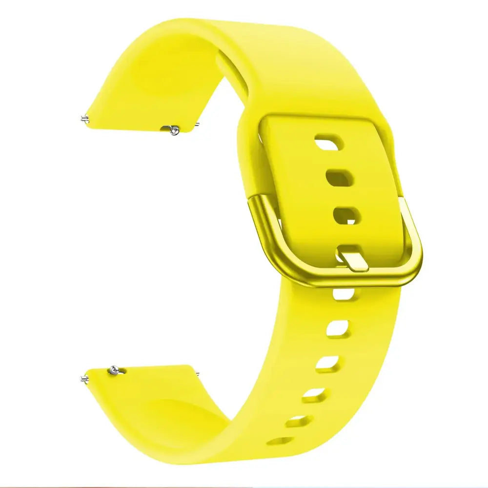 Silicone Strap for the Fitbit Versa Lite/Versa/Versa 2/Blaze Series (available in 9 colours) - Yellow / Fitbit Versa