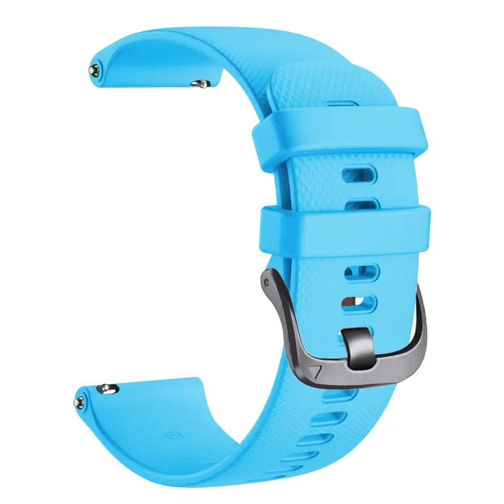 Silicone Strap for The Garmin Forerunner 745 (available in 13 colours) - Sky Blue / Forerunner 745 - TWS
