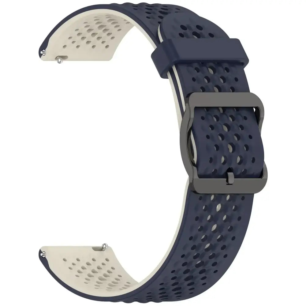 Silicone Strap for the Garmin Forerunner & Venu Series (20mm/22mm) (20 colours available) - Midnight Starlight / 20mm