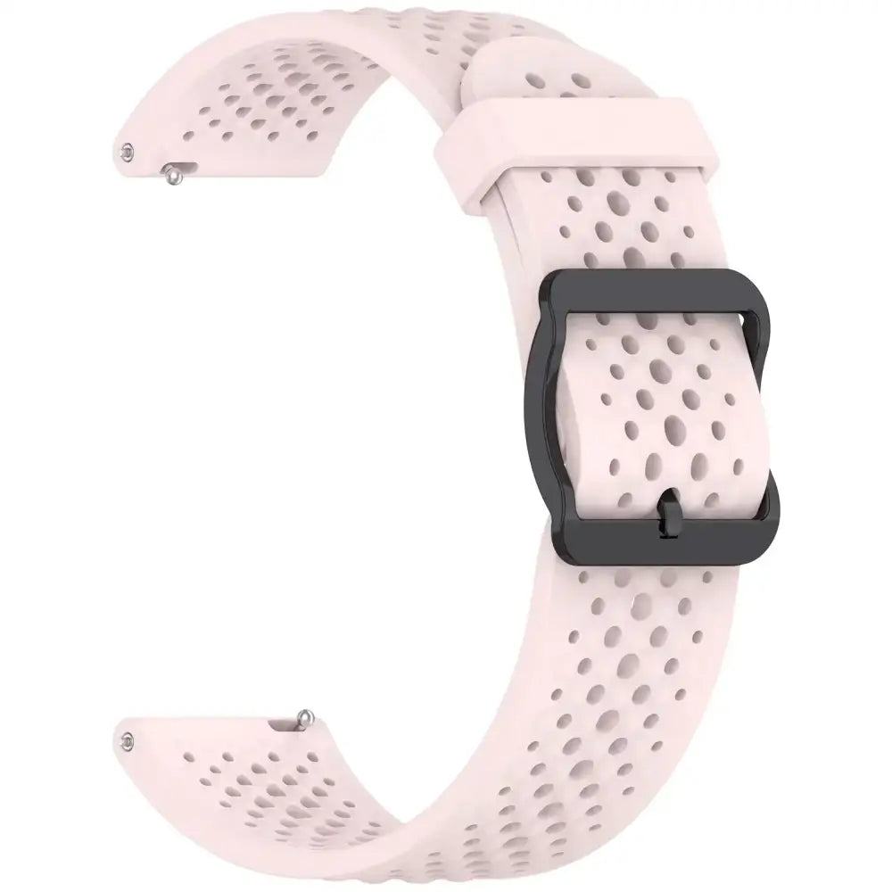 Silicone Strap for the Garmin Forerunner & Venu Series (20mm/22mm) (20 colours available) - Light Pink / 20mm - TWS
