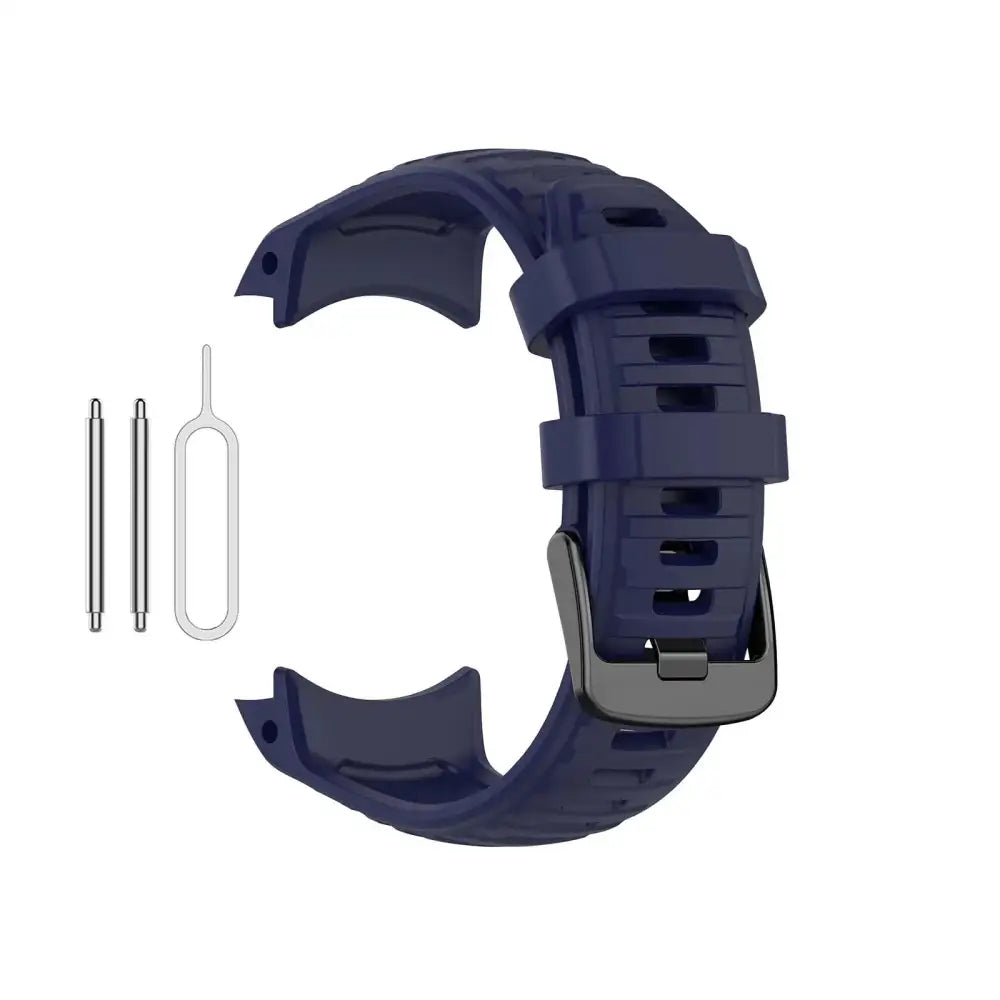 Silicone Strap for the Garmin Instinct 2X Solar Series (available in 4 colours) - Dark Blue - TWS