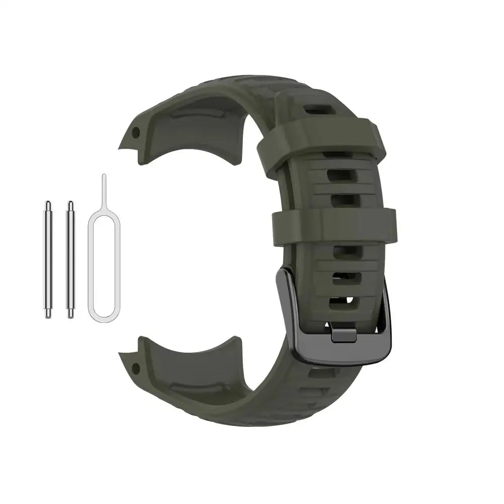 Silicone Strap for the Garmin Instinct 2X Solar Series (available in 4 colours) - Army Green - TWS
