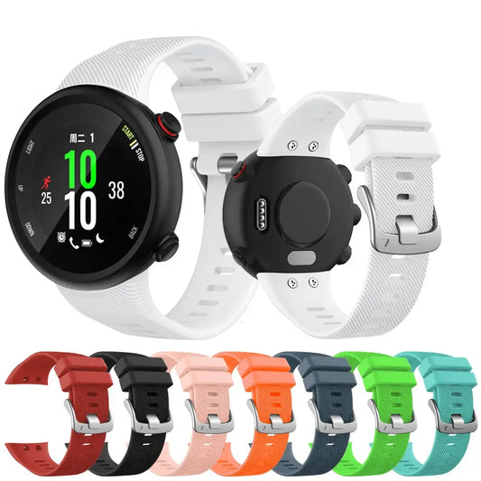 Silicone Strap for the Garmin Swim 2 & Forerunner 45S Series (available in 15 colours) - TWS