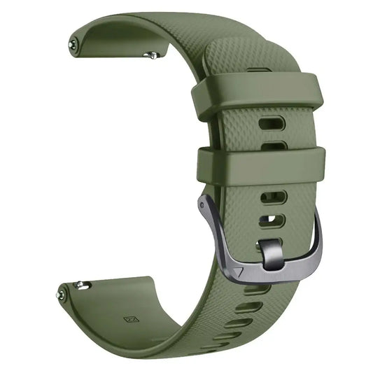 Silicone Strap for the Garmin Venu 2 (available in 13 colours) - Light Army Green / Garmin Venu 2 - TWS