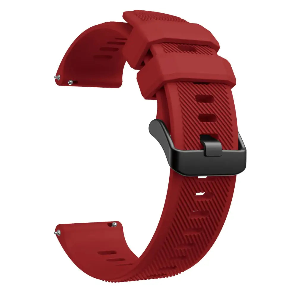 Silicone Strap for the Garmin Venu 2 (available in 13 colours) - Red / Garmin Venu 2 - TWS