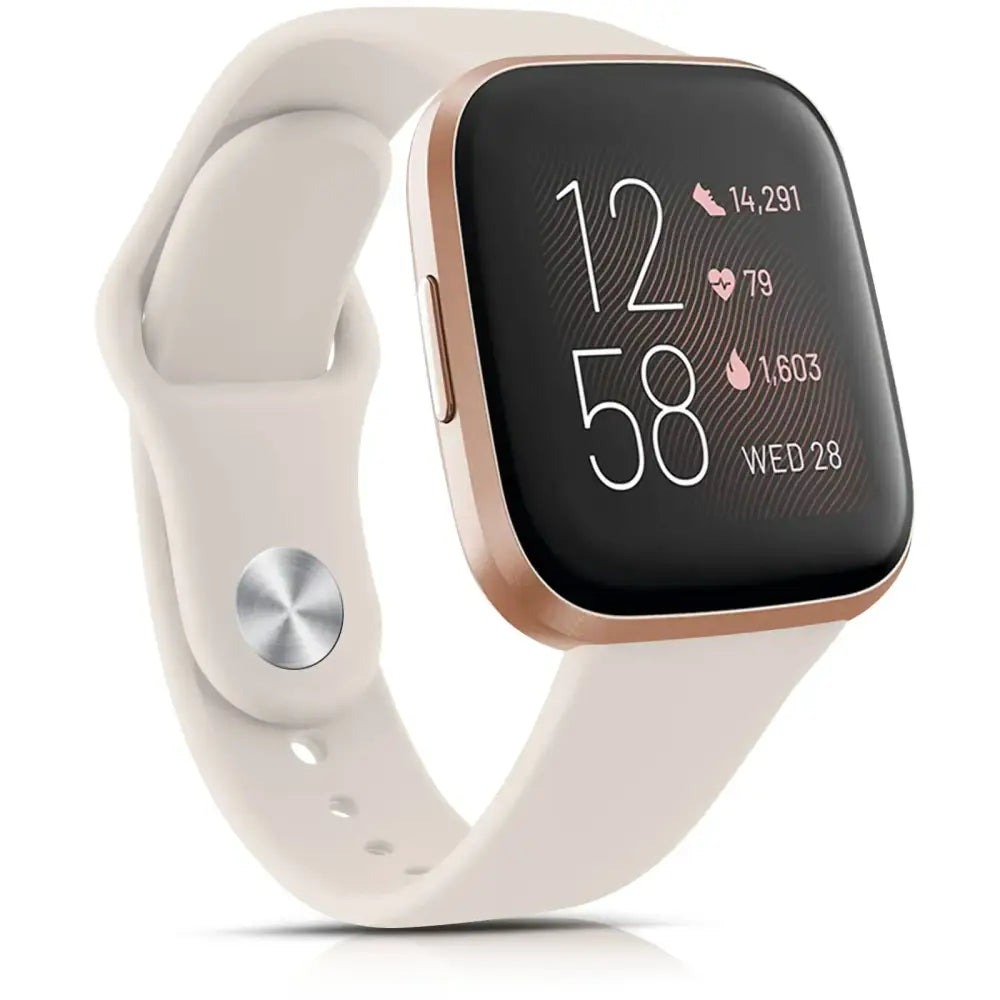 Silicone Watch Band for Fitbit Sense (available in 17 colours) - Star Light / Fitbit Sense - TWS