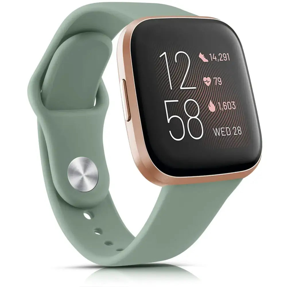 Silicone Watch Band for Fitbit Versa 1 (available in 17 colours) - Olive Green / Fitbit Versa 1 - TWS