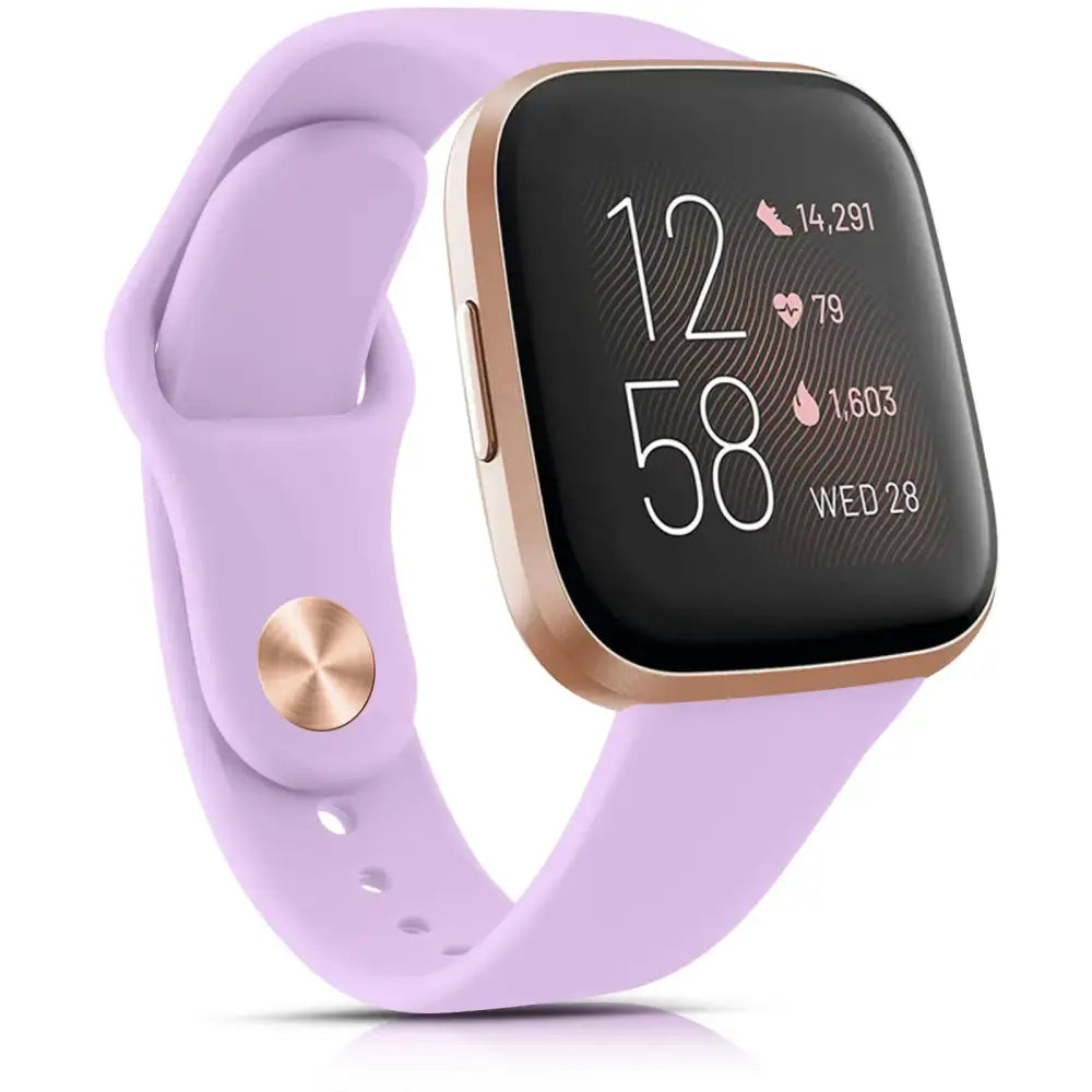 Silicone Watch Band for Fitbit Versa 3 (available in 17 colours) - Violet / Fitbit Versa 3 - TWS