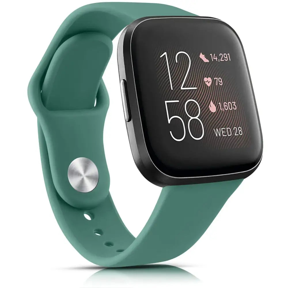 Silicone Watch Band for Fitbit Versa Lite (available in 17 colours) - Green / Versa Lite - TWS