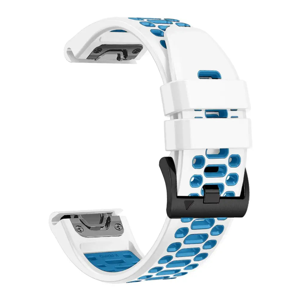Silicone Watch Band for the Garmin Fenix 7 & 7 Pro (available in 12 colours) - A / 22mm - Fenix 7 & 7 Pro - TWS