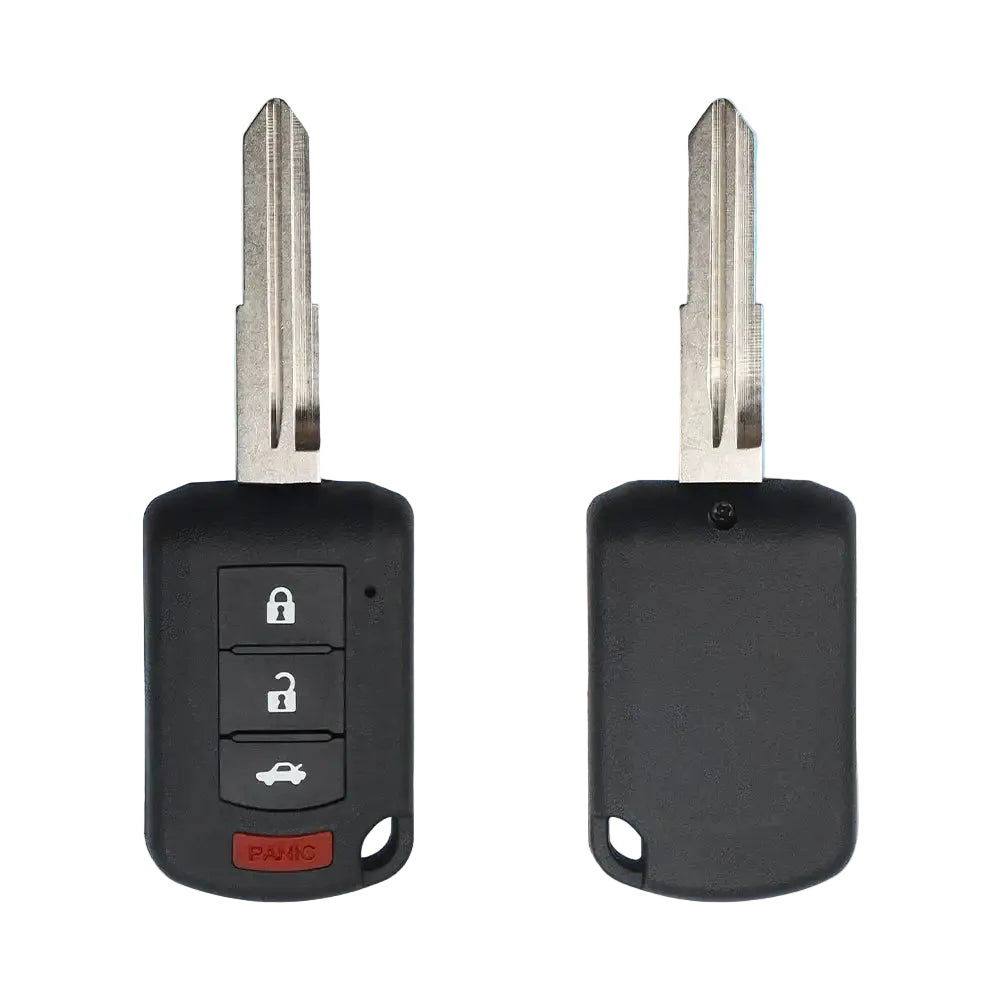 SilKY PN: 6370B945 Remote Head Car Key 315MHz ID46 Chip for Mitsubishi Lancer 2016 -2017 Fob FCC ID: OUCJ166N 2 + 1/3