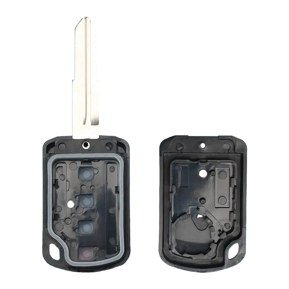 SilKY PN: 6370B945 Remote Head Car Key 315MHz ID46 Chip for Mitsubishi Lancer 2016 -2017 Fob FCC ID: OUCJ166N 2 + 1/3