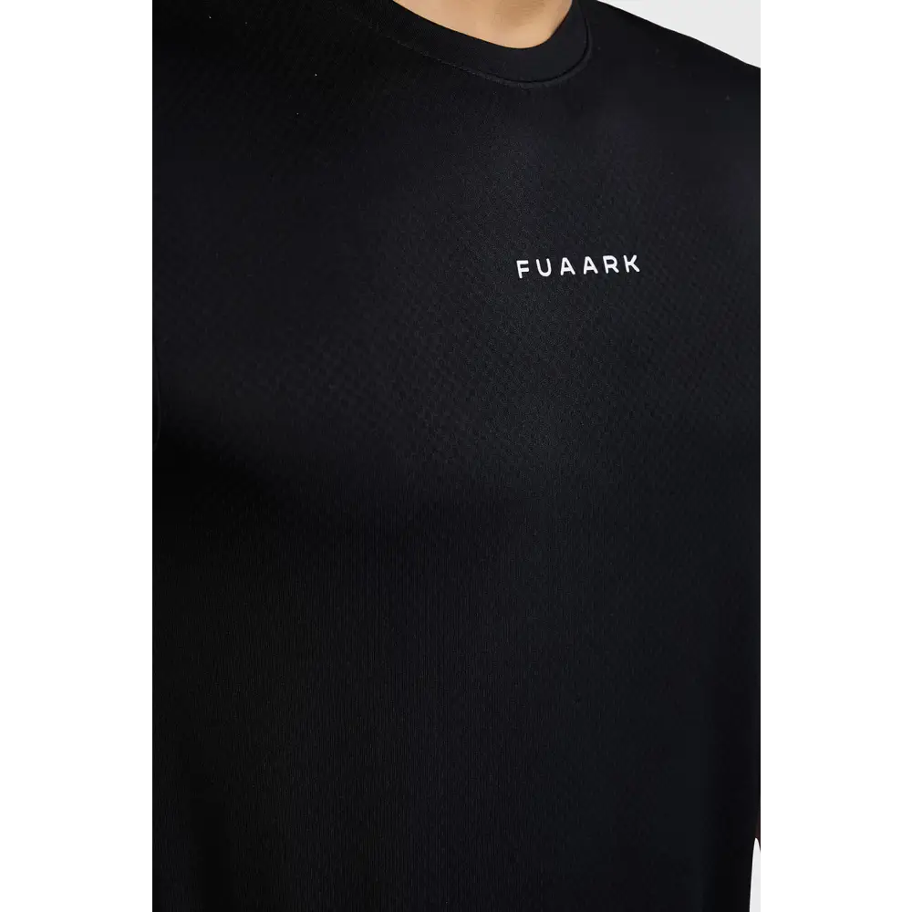 Slate Running T-shirt Black - T-shirts