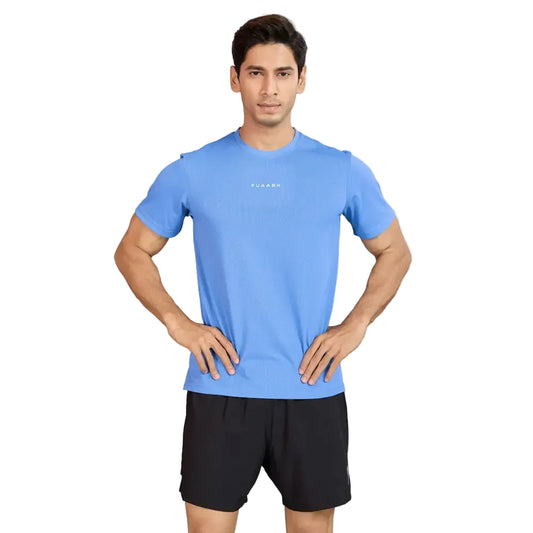 Slate Running T-shirt Blue - T-shirts