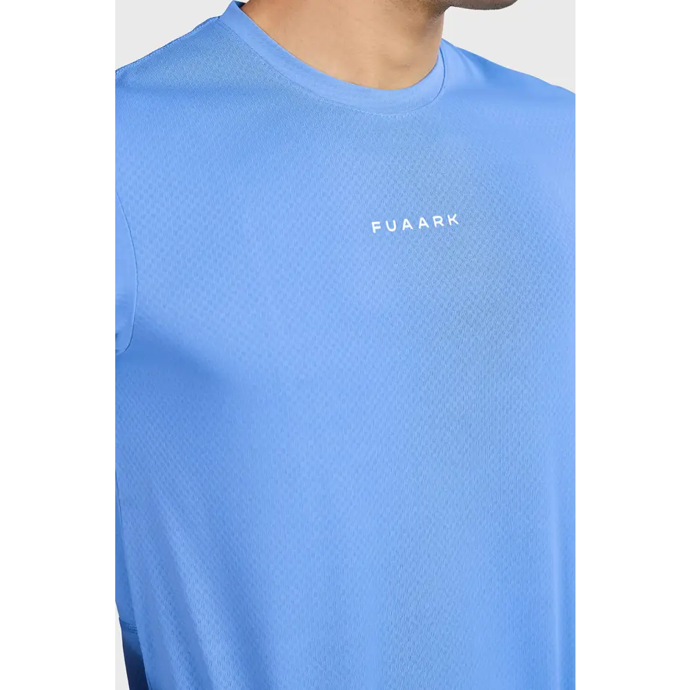 Slate Running T-shirt Blue - T-shirts