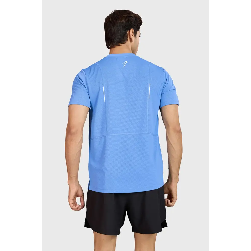 Slate Running T-shirt Blue - T-shirts