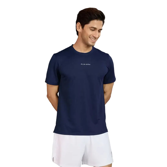Slate Running T-shirt Navy - T-shirts
