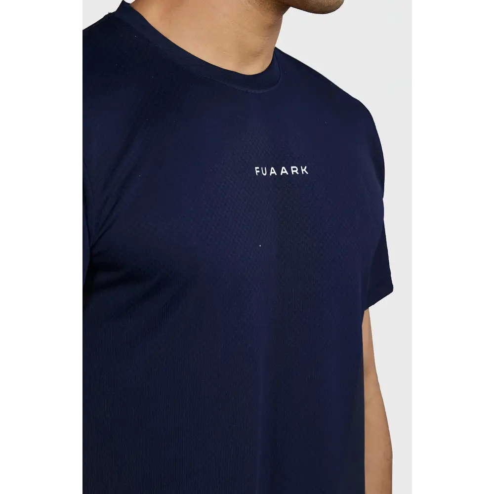 Slate Running T-shirt Navy - T-shirts