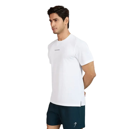 Slate Running T-shirt White - T-shirts