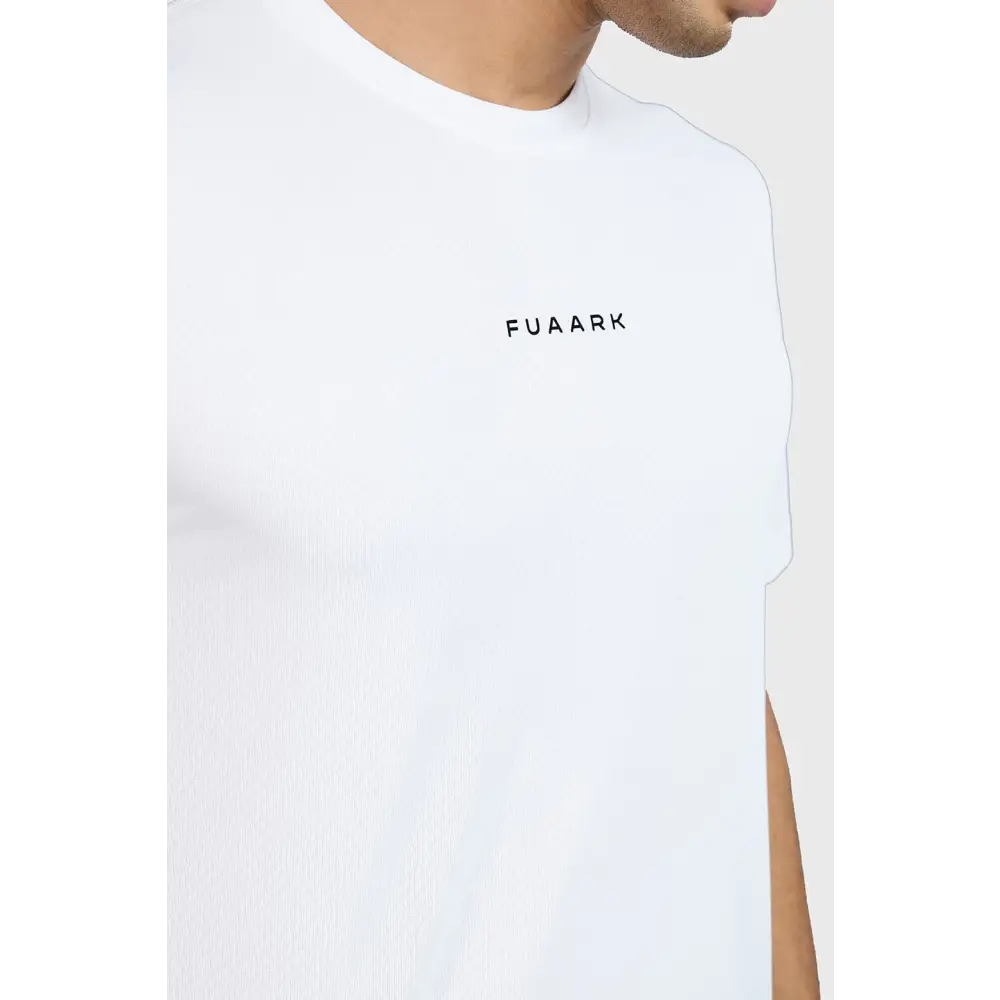 Slate Running T-shirt White - T-shirts