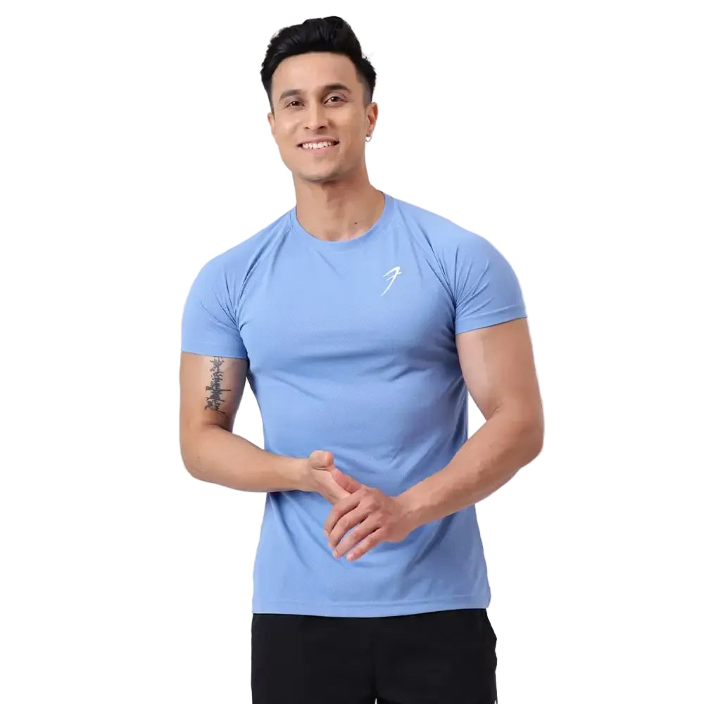 Slate T-shirt Light Blue - Tshirts