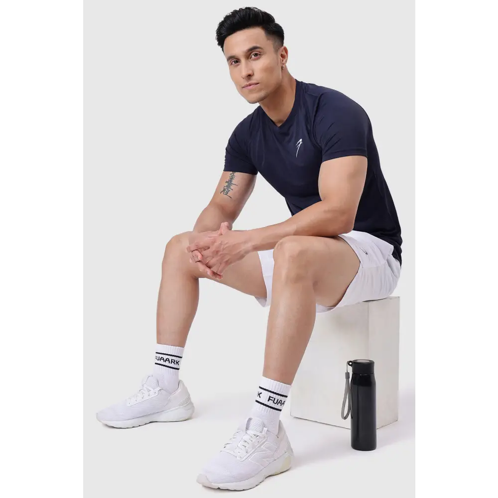 Slate T-Shirt Navy - Tshirts