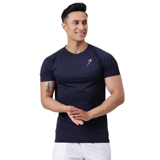 Slate T-Shirt Navy - Tshirts