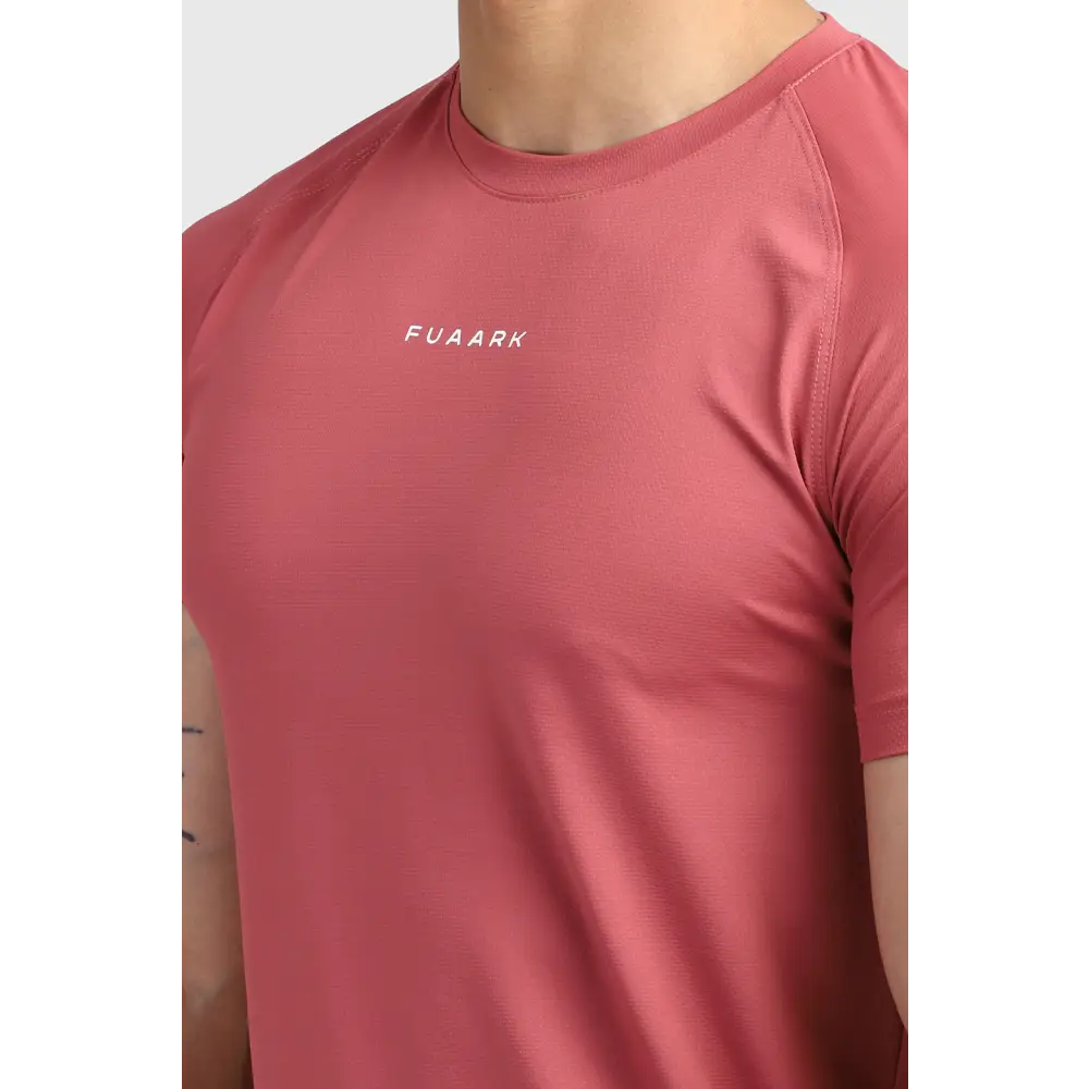 Sleek T-shirt Deep Red - Tshirts