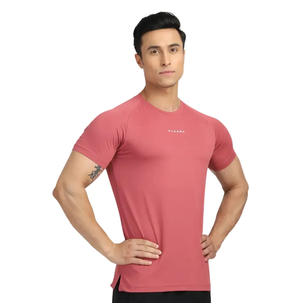 Sleek T-shirt Deep Red - Tshirts