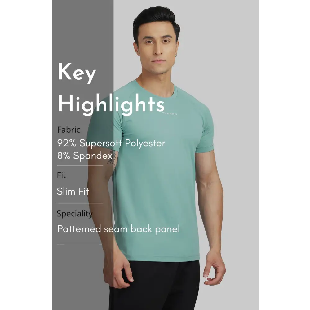 Sleek T-shirt Green - Tshirts