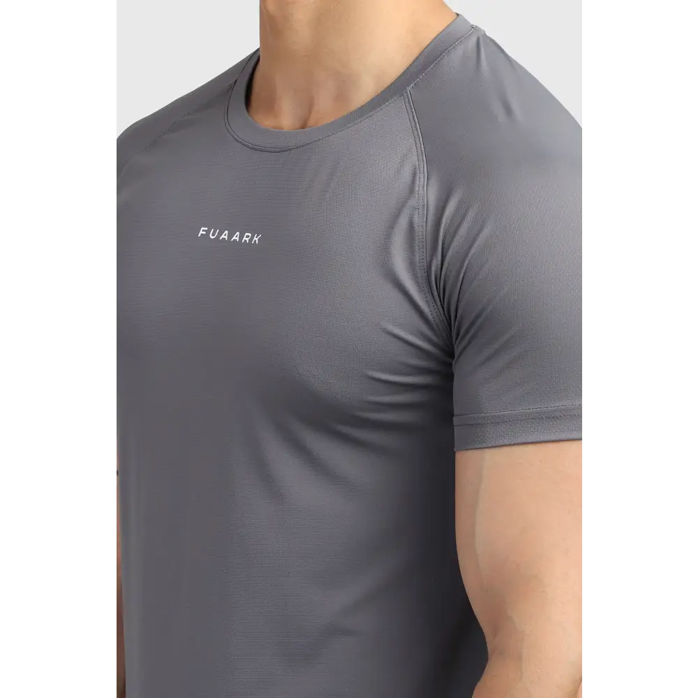 Sleek T-shirt Grey - Tshirts