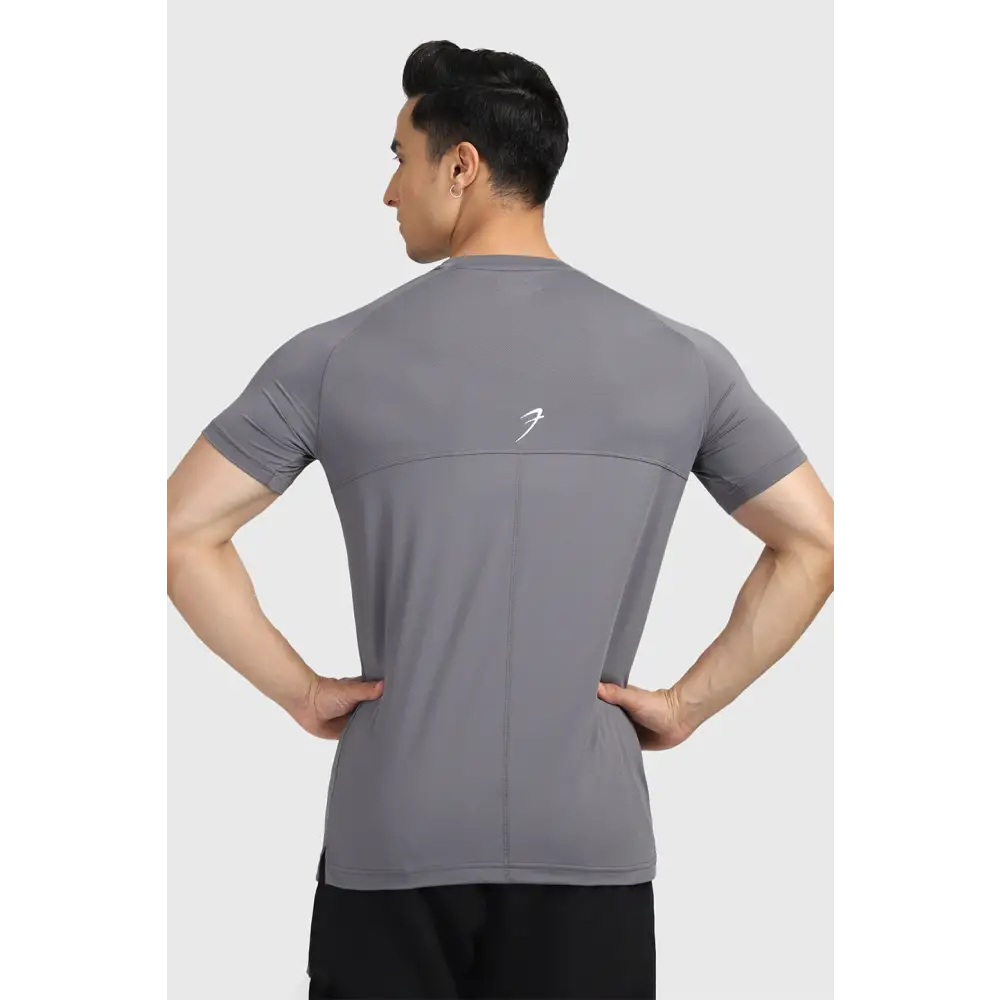 Sleek T-shirt Grey - Tshirts