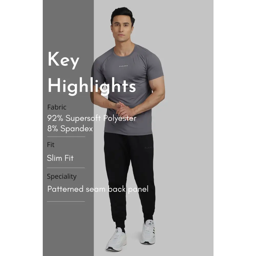 Sleek T-shirt Grey - Tshirts