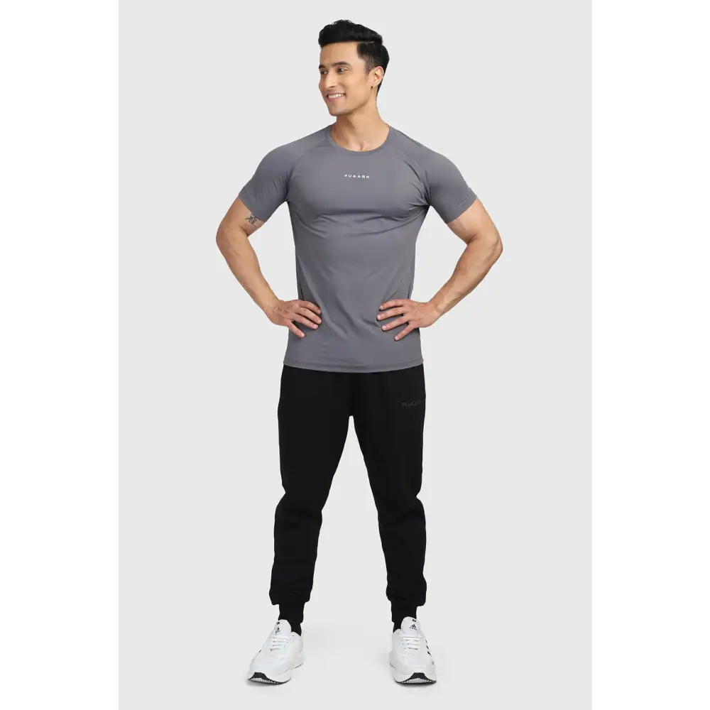 Sleek T-shirt Grey - Tshirts