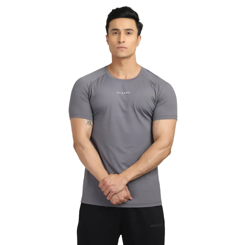 Sleek T-shirt Grey - Tshirts