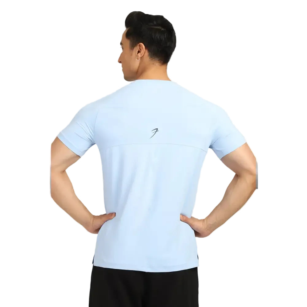 Sleek T-shirt Sky Blue - Tshirts