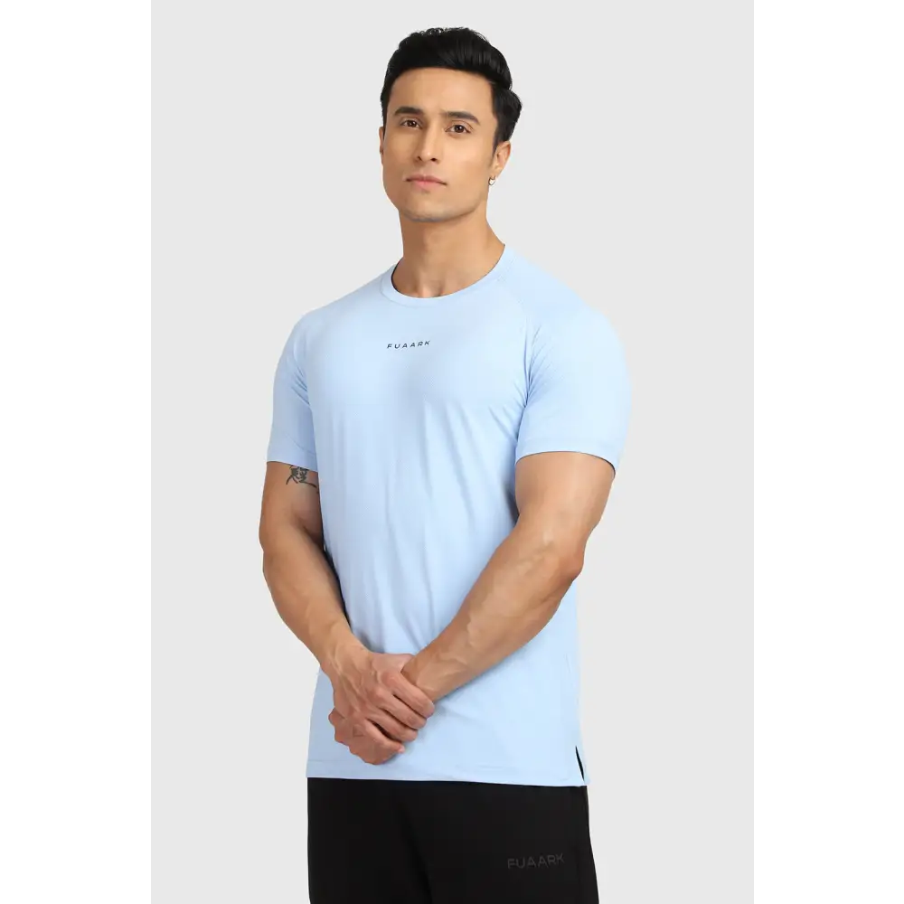 Sleek T-shirt Sky Blue - Tshirts